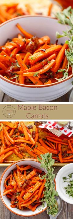 Maple Bacon Carrots