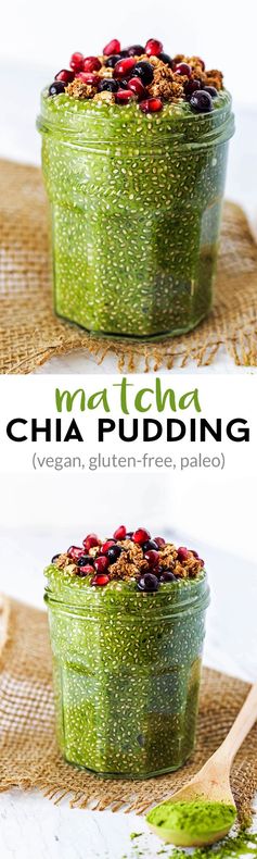 Matcha Chia Pudding