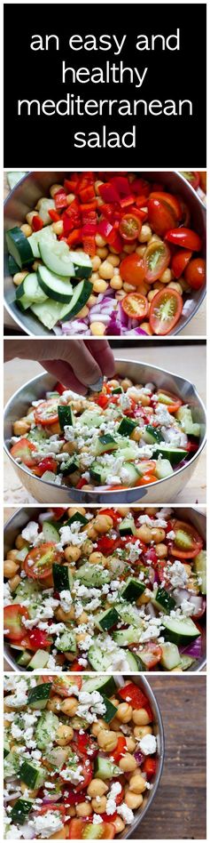 Mediterranean Chickpea Salad