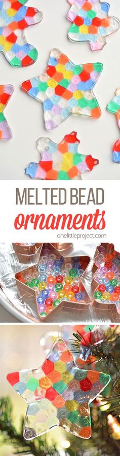 Melted Bead Ornaments