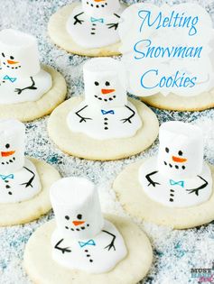 Melting Snowman Cookies