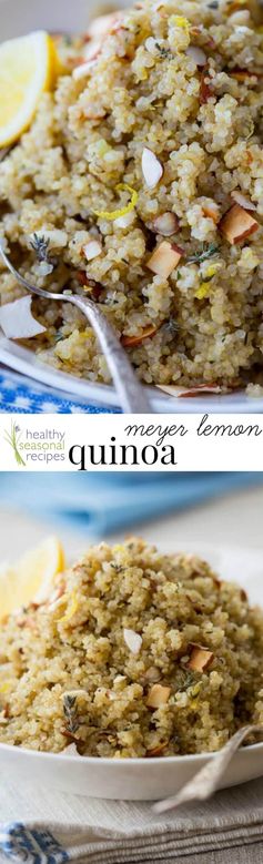 Meyer lemon quinoa