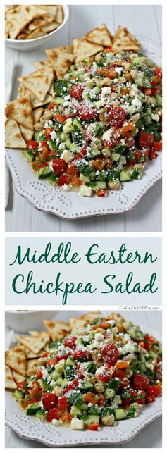 Middle Eastern Chickpea Salad