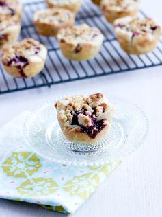 Mini Blackberry Pies