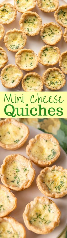 Mini Cheese Quiche