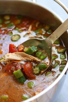 Mom's Chicken Gumbo Soup