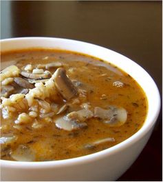 Mushroom Barley Soup