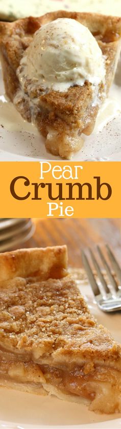 No. 35 - Pear Crumb Pie