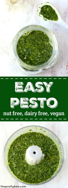 Nut Free and Dairy Free Pesto