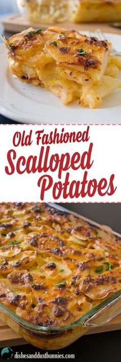 Old Fashioned Scalloped Potatoes