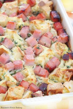 Overnight Eggs Benedict Casserole