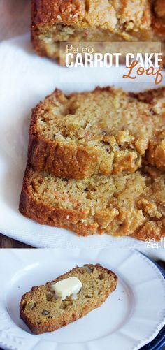 Paleo Carrot Cake Loaf