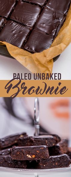 Paleo Unbaked Brownie