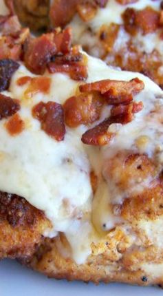 Parmesan Crusted Chicken with Bacon