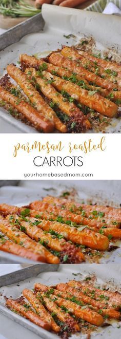 Parmesan Roasted Carrots