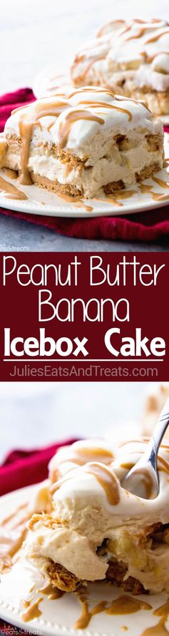 Peanut Butter and Banana Icebox Cake