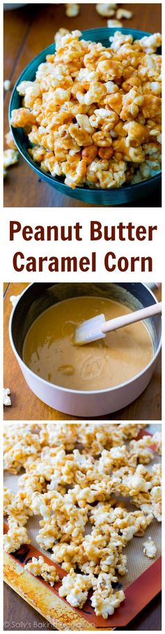 Peanut Butter Caramel Corn