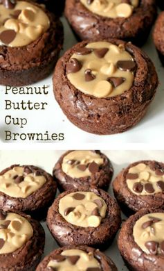 Peanut Butter Cup Brownies