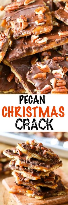 Pecan Christmas Crack (Ritz Cracker Toffee