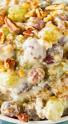 Pecan Crunch Grape Salad