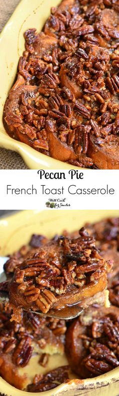 Pecan Pie French Toast Casserole