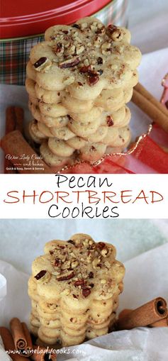 Pecan Shortbread Cookies