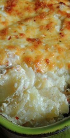 Pepper Jack Scalloped Potatoes