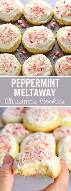 Peppermint Meltaway Cookies