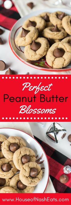 Perfect Peanut Butter Blossoms