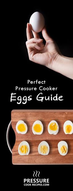 Perfect Pressure Cooker Soft, Medium, Hard Boiled Eggs