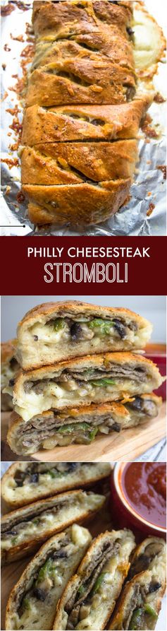 Philly Cheese Steak Stromboli
