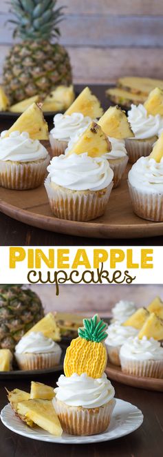 Pineapple Cupcakes