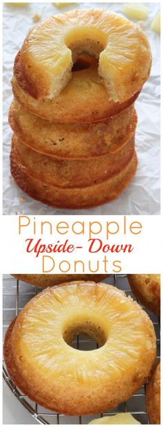 Pineapple Upside-Down Donuts
