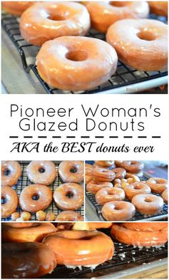 Pioneer Woman's Glazed Donuts
