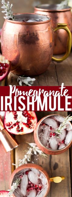 Pomegranate Irish Mule