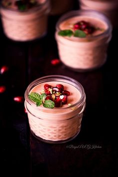 Pomegranate Mousse