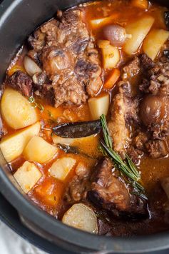 Pressure Cooker Oxtail Stew