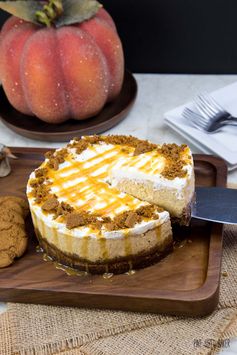 Pressure Cooker Pumpkin Cheesecake