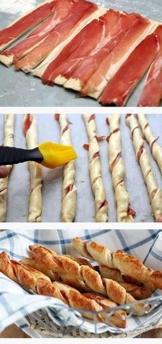 Prosciutto Breadsticks