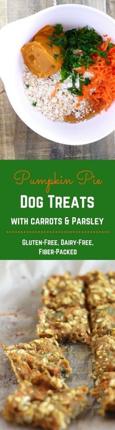 Pumpkin Pie Dog Treats