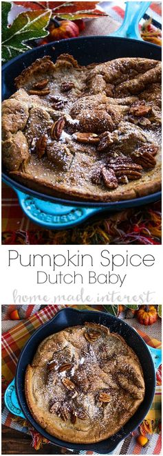 Pumpkin Spice Dutch Baby