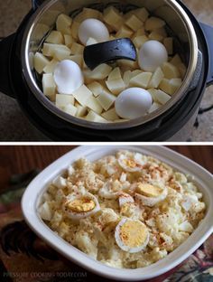 Quick Potato Salad in the Pressure Cooker