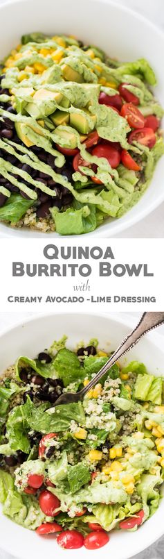 Quinoa Burrito Bowl