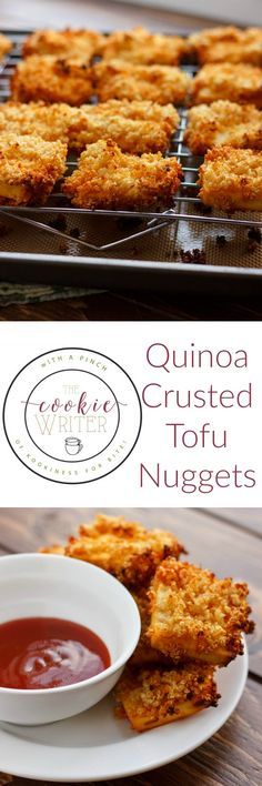 Quinoa Crusted Tofu Nuggets (Tofu 