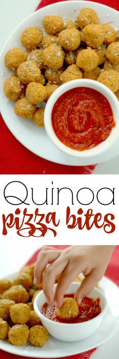 Quinoa Pizza Bites