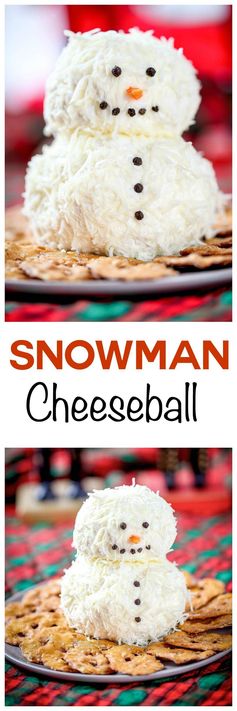Ranch Snowman Cheeseball