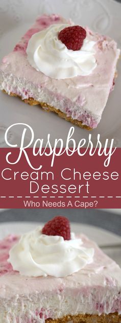 Raspberry Cream Cheese Dessert