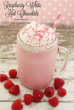 Raspberry White Hot Chocolate