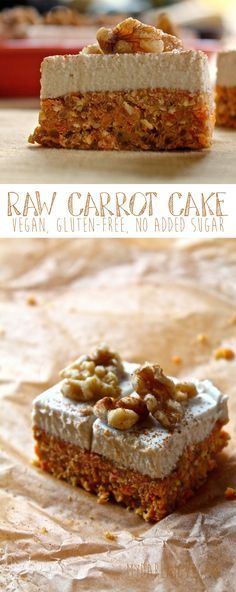 Raw Carrot Cake Bites