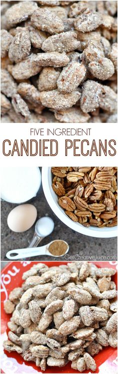 (RECIPE holiday candied pecan